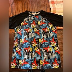 Kids LuLaRoe Sloan Top size 6 Incredibles